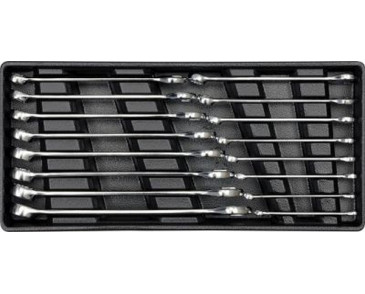 WKŁAD DO SZUFLADY KLUCZE PŁASKO-OCZKOWE, 6-21MM, 16 CZ