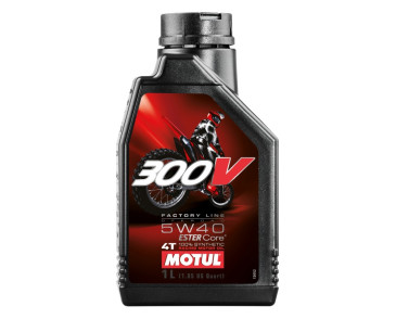 OLEJ MOTUL 5W40 1L 300V FACTORY LINE OFF ROAD / ESTER CORE / MOTOCYKLE