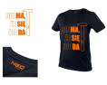 T-SHIRT Z NADRUKIEM, MA SIĘ DA, ROZMIAR L