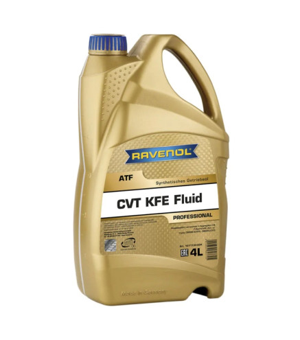 OLEJ RAVENOL CVT KFE FLUID 4L / TOYOTA / YARIS 2013 -, COROLLA 2013 -, AURIS2013 -