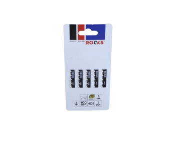 BRZESZCZOT DO WYRZYNARKI HCS, TYP T, DREWNO, 6 TPI X 100 MM, KPL 5 SZT