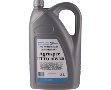 OLEJ SPECOL 10W40 5L AGROSPEC UTTO GL4