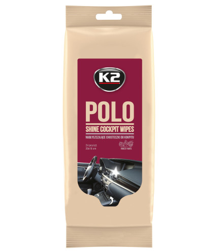 K2 POLO SHINE WIPES