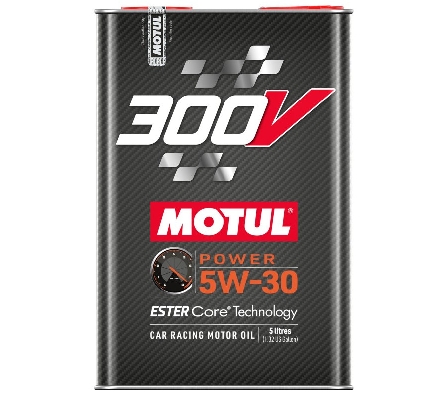 OLEJ MOTUL 5W30 5L 300V POWER / ESTER CORE TECHNOLOGY