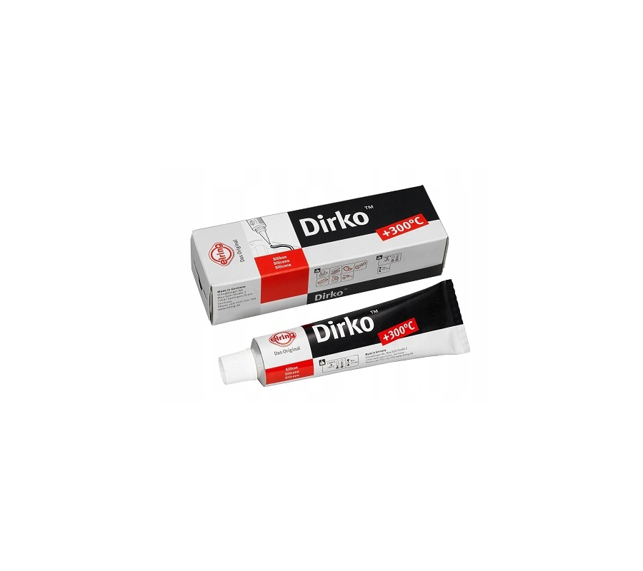 006.552 silikon Elring Dirko 70ml czarny+300C