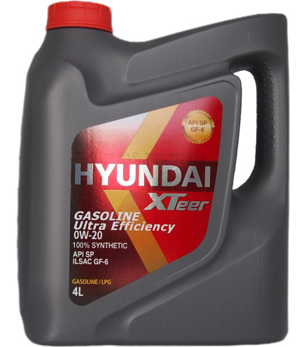 0W20 XTeer Gasoline Ultra Efficiency -4LHyundai