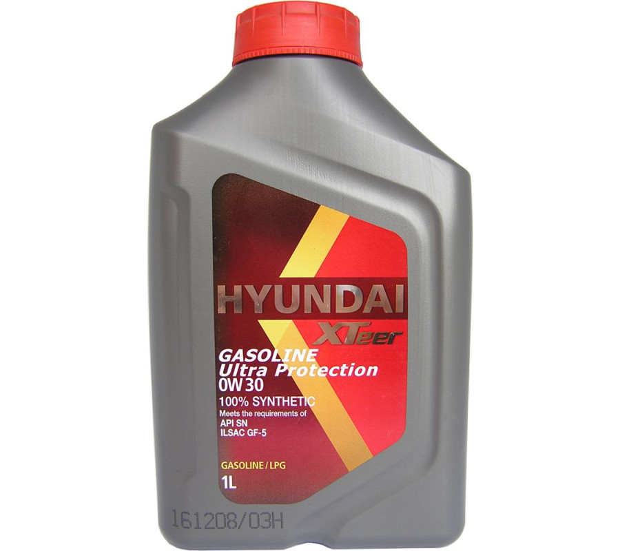 0W30 XTeer Gasoline Ultra Protection -1LHyundai 100% syntetyczny olej silnikowy