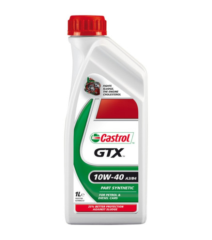 10W40 Castrol GTX - 1L