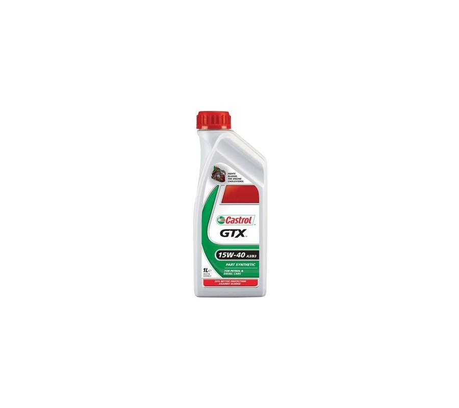 15W40 Castrol GTX High Mileage A3/B3  1L