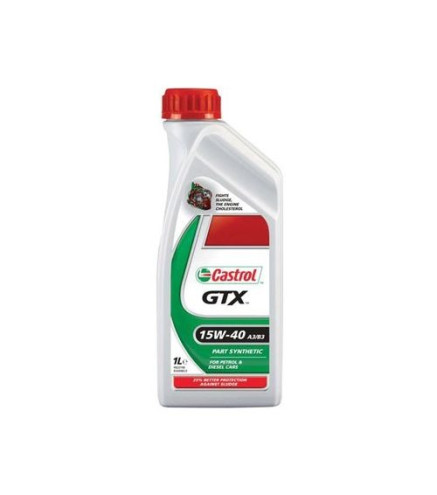 15W40 Castrol GTX High Mileage A3/B3  1L