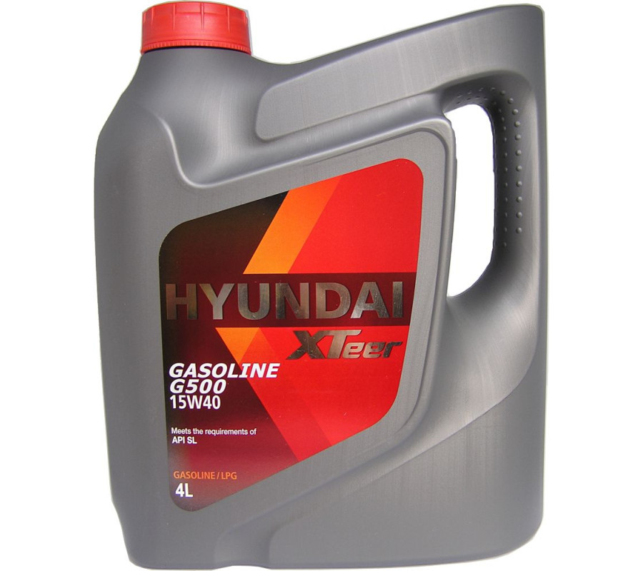 15W40 XTeer Gasoline G500 - 4LHyundai mineralny olej silnikowy