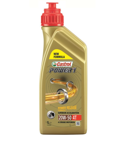 20W50 Castrol Power 1 4T - 1L