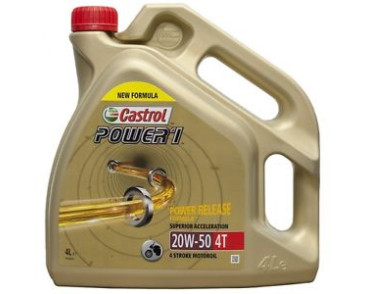 20W50 Castrol Power 1 4T - 4L