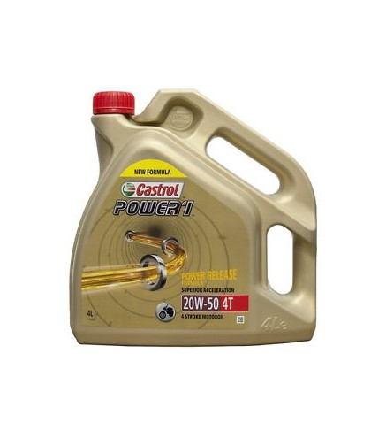 20W50 Castrol Power 1 4T - 4L