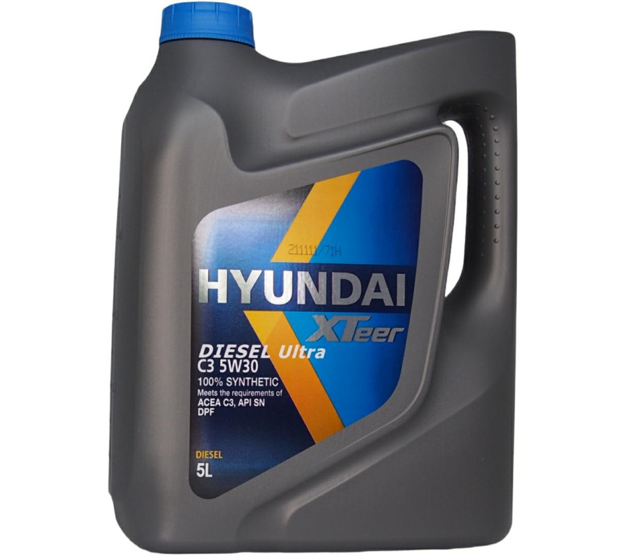 5W30 XTeer Diesel Ultra C3 - 5LHyundai - 100% syntetyczny olej silnikowy