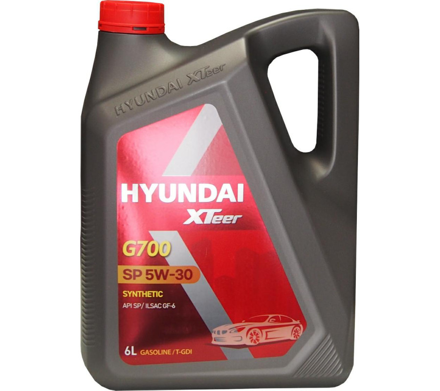 5W30 XTeer Gasoline G700 Hyundai - 6LHyundai syntetyczny olej silnikowy