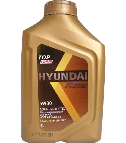 5W30 XTeer Hyundai TOP Prime - 1L100% syntetyczny olej silnikowy