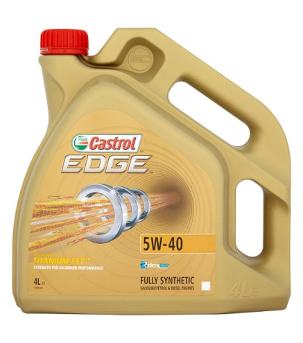 5W40 Castrol Edge Titanium FST - 4L