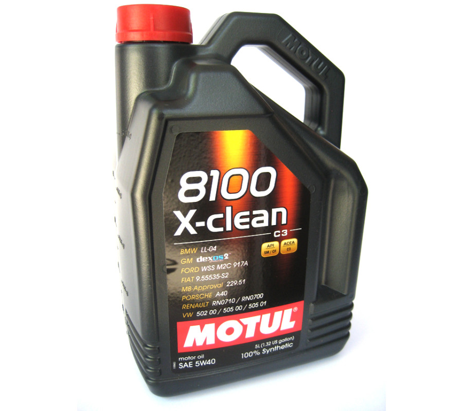 5W40 Motul 8100 X-Clean C3 - 5L