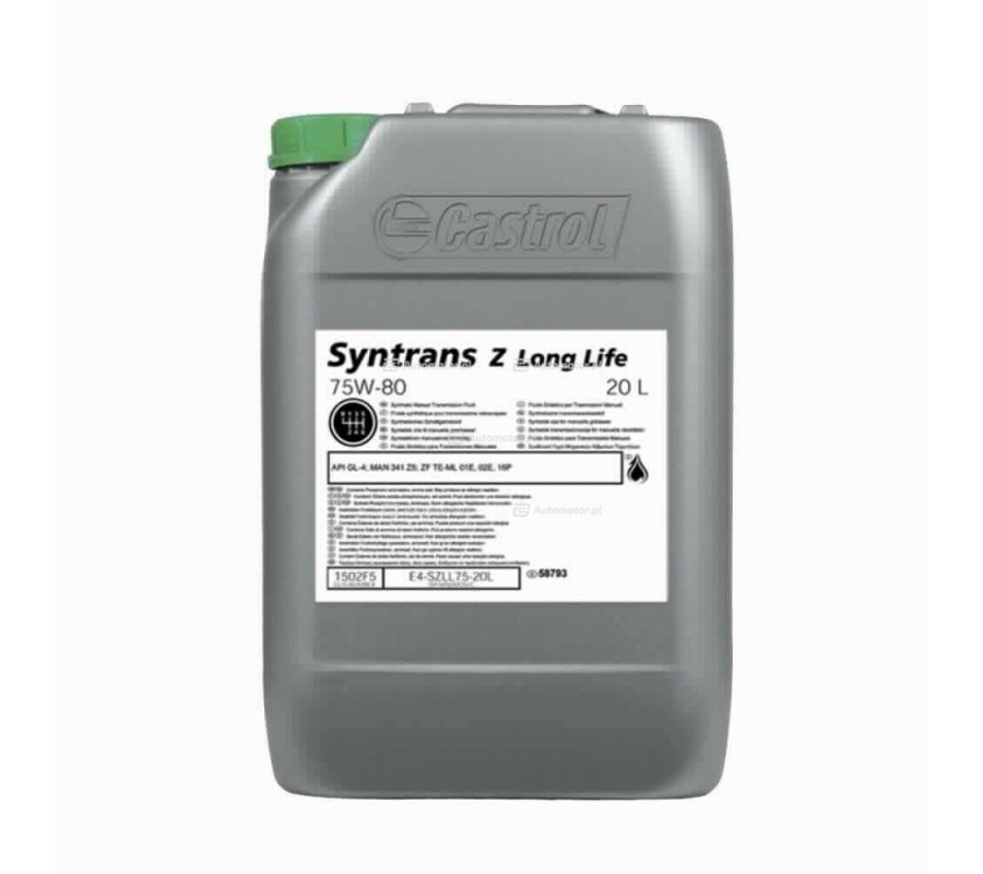 75W80 Castrol Syntrans Z Longlife 20L