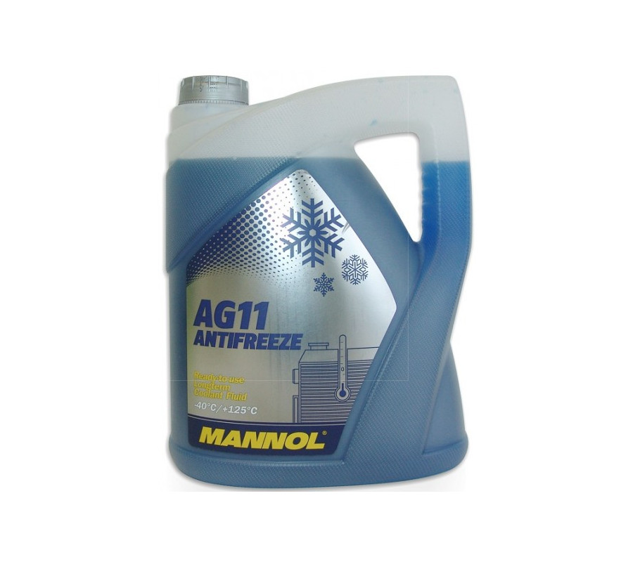 AG11 płyn do chłodnic - niebieski - 5L(-40C) Mannol