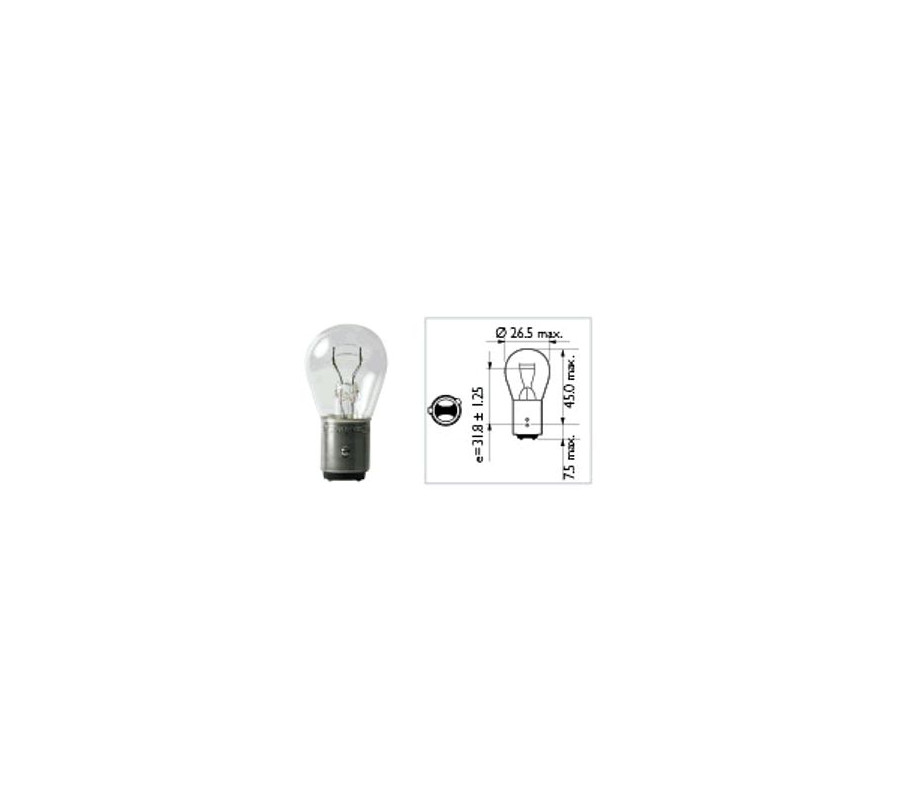 BAZ15d PY21/4W 12V żarowka