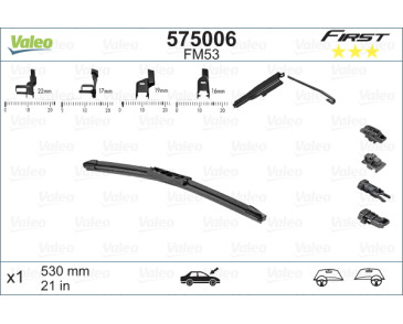 FM53 21" 530mm pióro wycieraczki ValeoMulticonnection