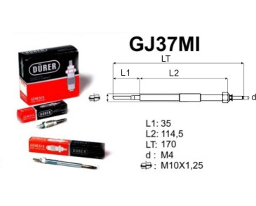 GJ37MI DURER ŚWIECA ŻAROWA