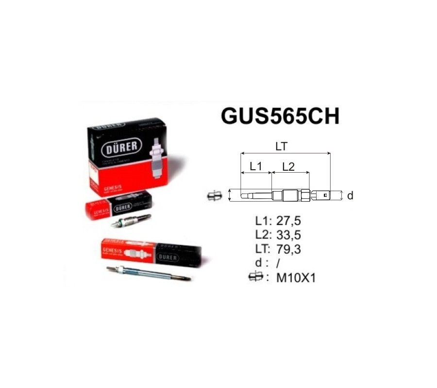 GUS565CH DURER ŚWIECA ŻAROWA