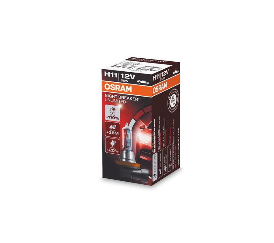 H11 12V 55W OSRAM Night Breaker Laser- 1szt