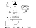 H12 12V 53W PZ20d 9055  ŻarówkaA8012