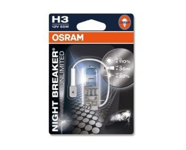 H3 12V 55W Osram Night Breaker Unlimited- 1szt