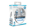 H4 PHILIPS White Vision + W5W12V 60/55W  P43t - 2szt