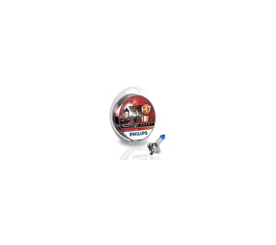 H7 55W Philips Power2Night 2szt.