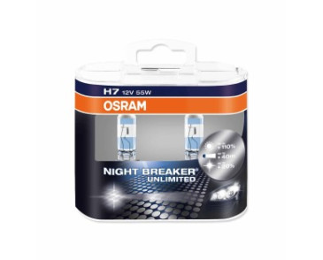 H7 OSRAM Night Breaker Unlimited + 110%12V 55W - BOX 2szt