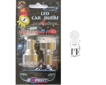 LB861W-01B P21W biała Canbus 12V21W BA15s biała