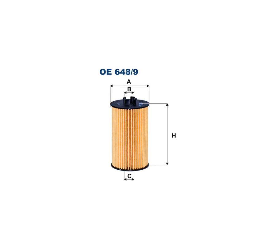 OE648/9 filtr oleju FILTRON