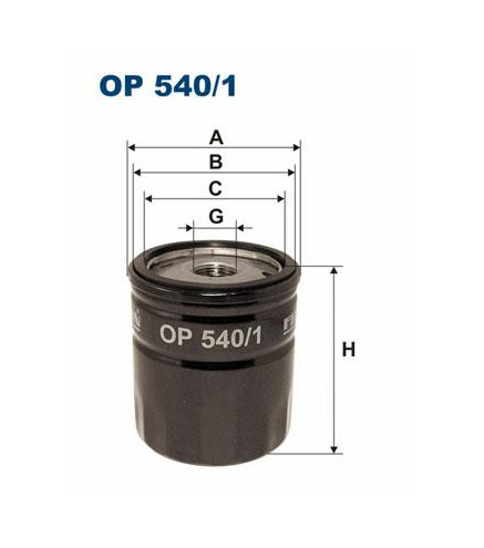 OP540/1 Filtr oleju FILTRON