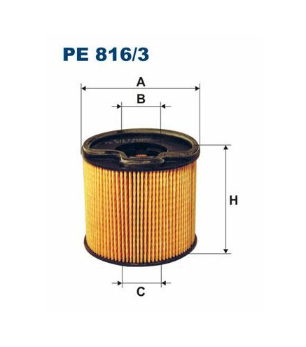 PE816/3 Filtr paliwa FILTRON