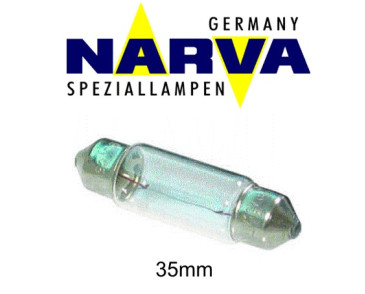 SV8,5 żarówka rur.12V C5W 35mm NARVA17125