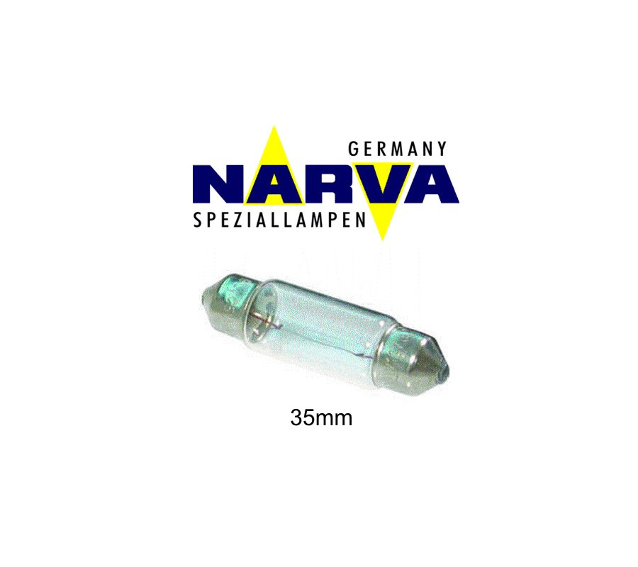 SV8,5 żarówka rur.12V C5W 35mm NARVA17125