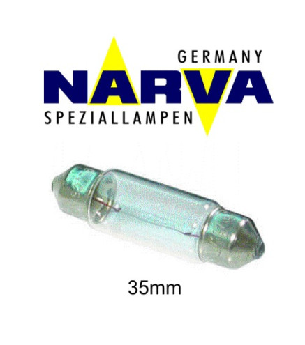 SV8,5 żarówka rur.12V C5W 35mm NARVA17125