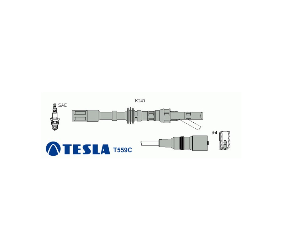 T559C Przewody zapłonowe TESLA