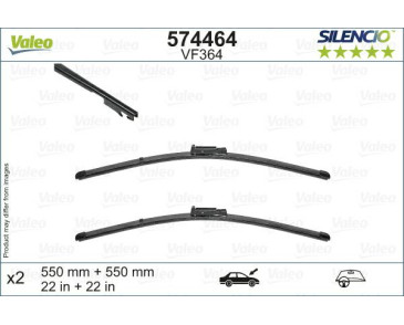 VF364 zestaw wycieraczek VALEOSilencio - 574464