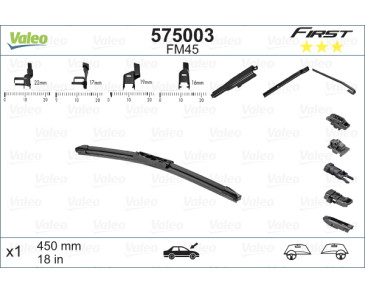 VFB45/FM45 18" 450mm pióro wycieraczkiValeo First Multiconnection