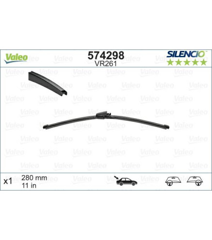 VM261 280mm 11" pióro wycieraczki VALEOSilencio X-trm - 574298