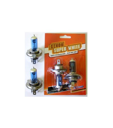 XSW-H4-70/75 żarówki H4 70/75W 12V (box)Xenon Super White H4 70/75W 12V
