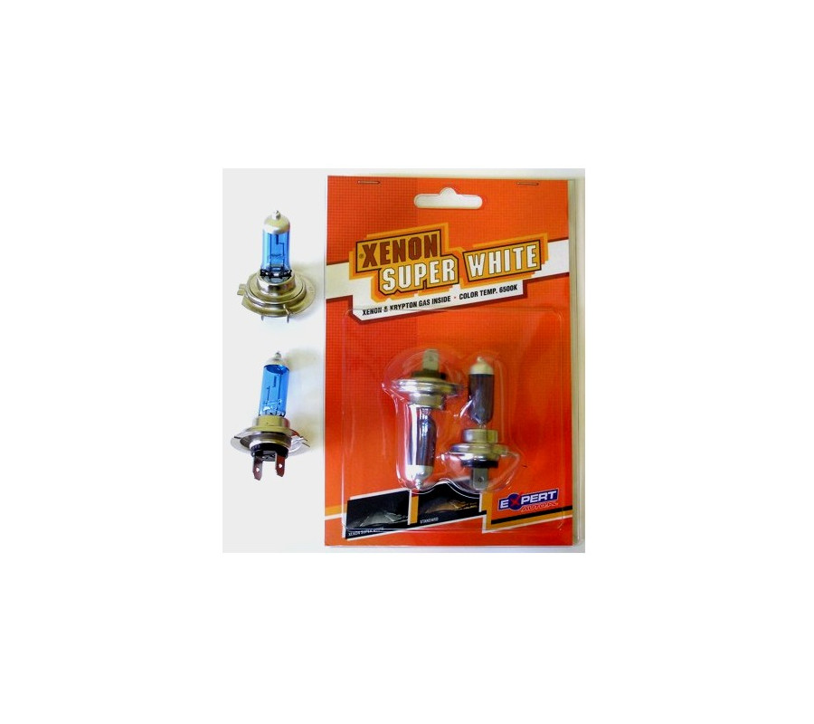 XSW-H7-55 żarówki H7 55W 12V (box)H7-55W  Xenon Super White 12V "E"