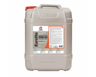 10W40 Comma Eurolite olej półsyntetyczny - 20L