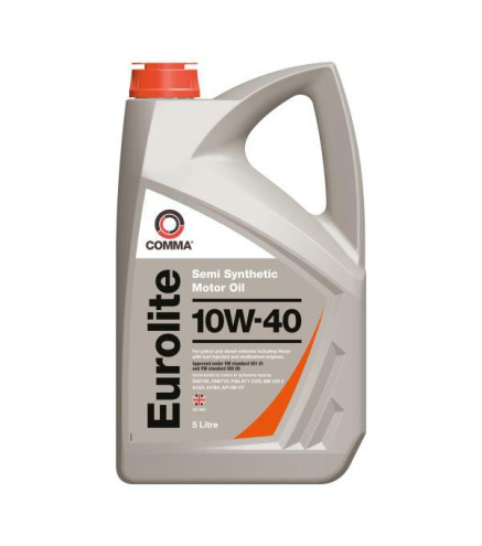 10W40 Comma Eurolite olej półsyntetyczny - 5L